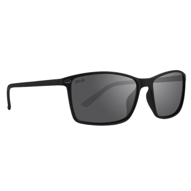 Load image into Gallery viewer, Epoch Murphy Sunglasses - Black Frames with Smoke Lens