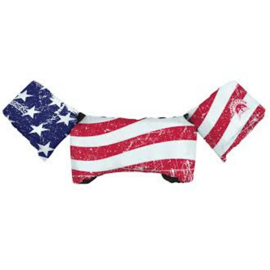 Airhead Water Otter Kids Life Jacket – American flag patriotic design for kids