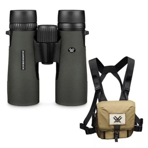 Vortex Diamondback HD Roof Prism Binoculars with GlassPak Harness Case