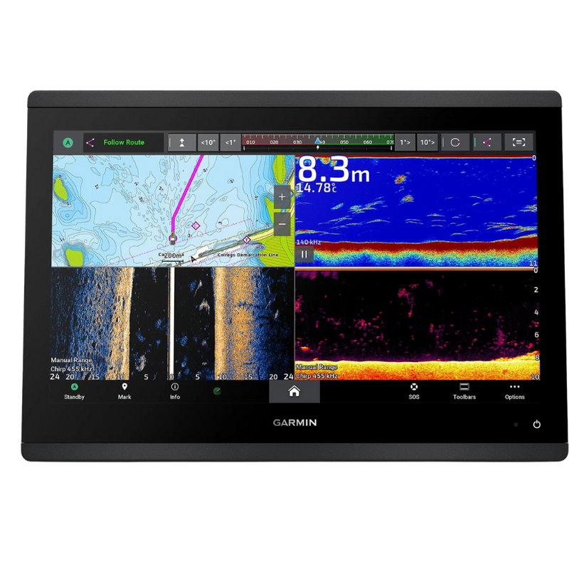 Load image into Gallery viewer, Garmin GPSMAP 1643 No Transducer Fish Finder