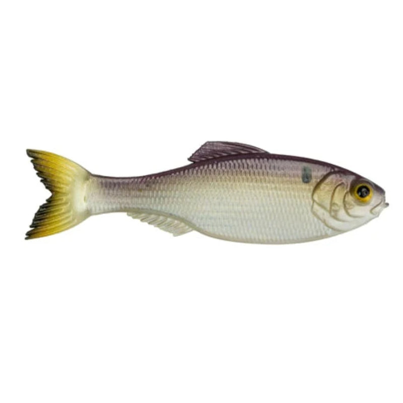 Load image into Gallery viewer, 6th Sense Panorama Swimbait with lifelike paint and soft plastic body for universal forage imitation. Gizzard Gold