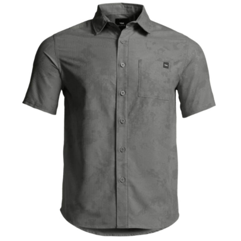 Load image into Gallery viewer, Sitka Mojave Short Sleeve Shirt – lightweight vented outdoor shirt with odor control and chest pocket for warm-weather comfort