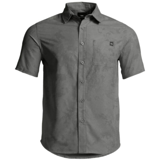 Sitka Mojave Short Sleeve Shirt – lightweight vented outdoor shirt with odor control and chest pocket for warm-weather comfort
