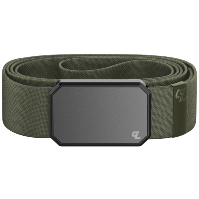 Load image into Gallery viewer, Groove Life Belts and Low Profile Belts - Olive and Gun Metal