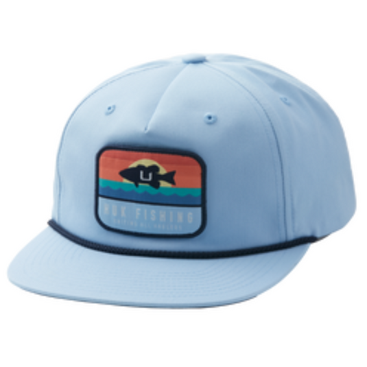Huk Sunset Bass Unstructured Hats - Coastal Sky