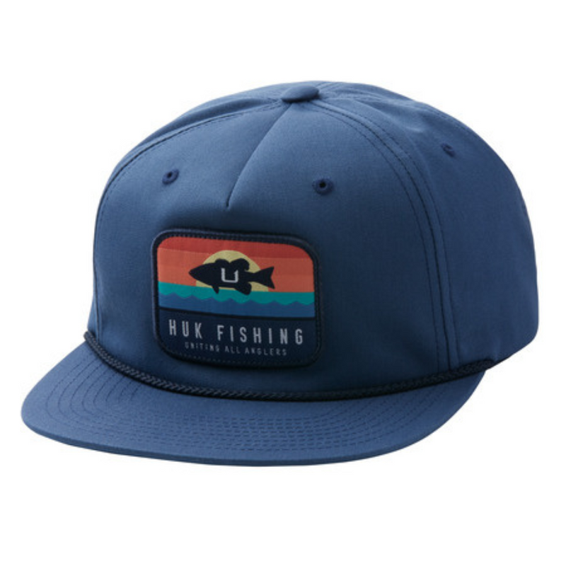 Load image into Gallery viewer, Huk Sunset Bass Unstructured Hats - Coastal Sky
