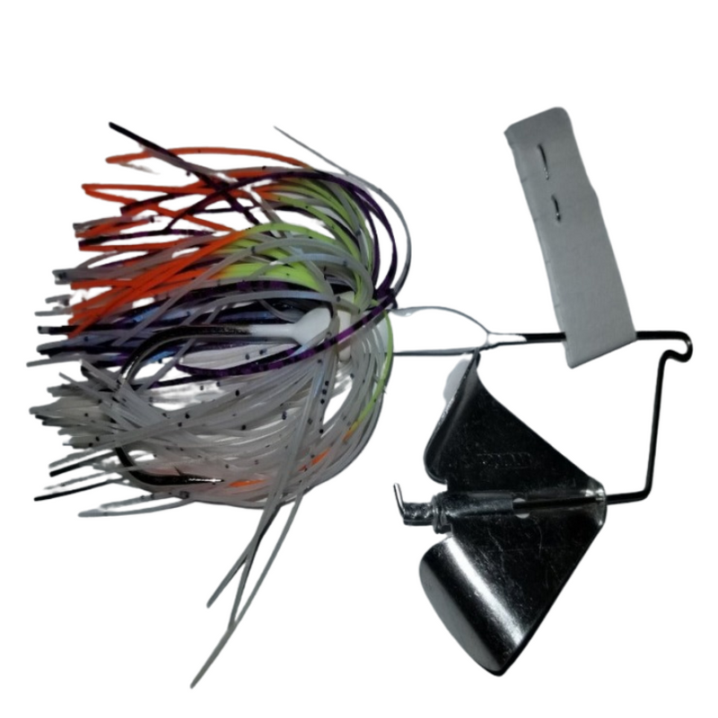Load image into Gallery viewer, J & H Tackle Head-Knockers Buzz Baits - Cole Slaw with Silver Blade
