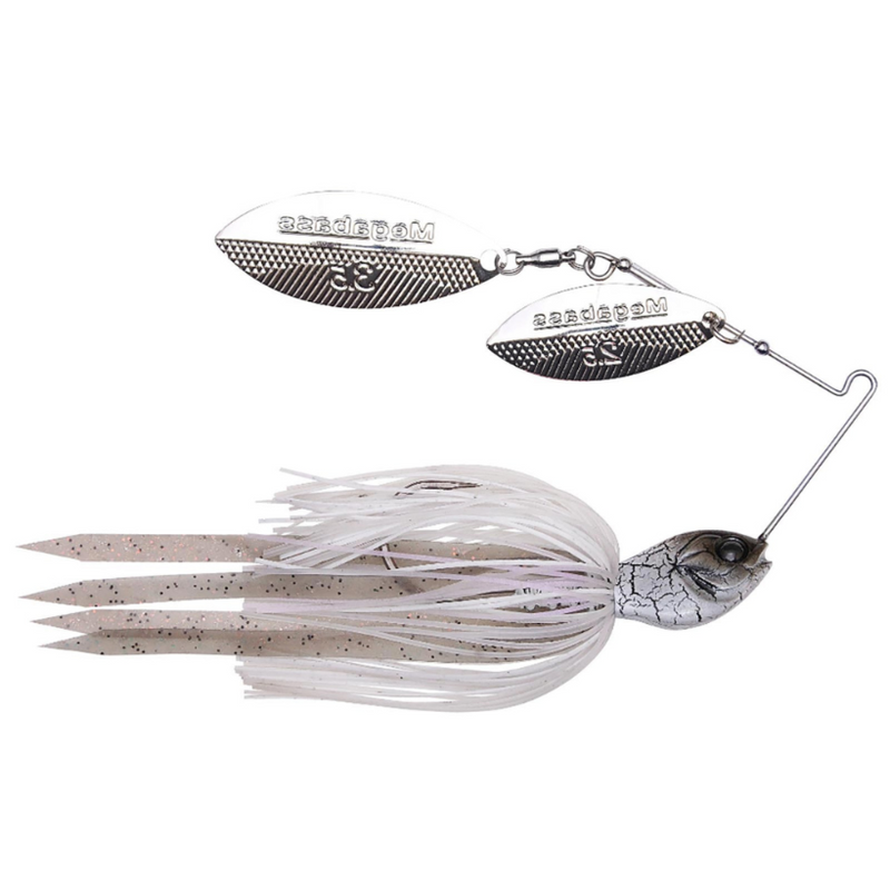 Load image into Gallery viewer, Megabass SV-3 Double Willow Spinnerbaits - White Python