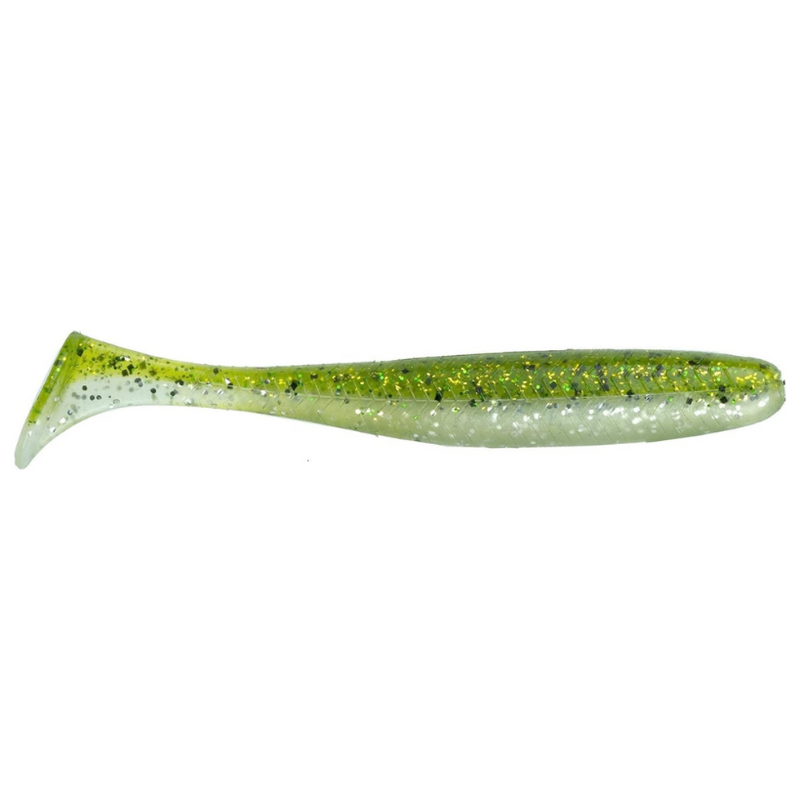 Load image into Gallery viewer, 6th Sense Divine Swimbaits with paddle tail and baitfish profile for natural swimming action in freshwater Melon Flash