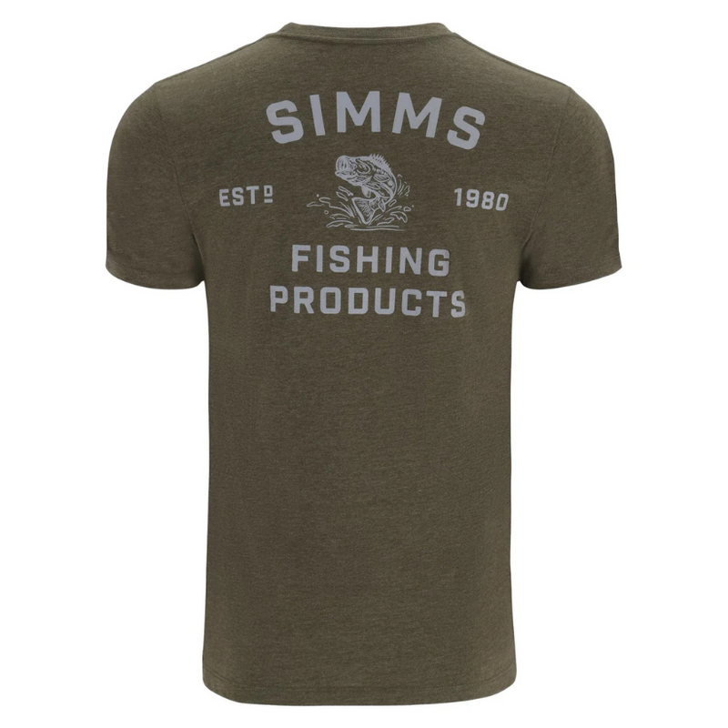 Load image into Gallery viewer, Simms Men's Stacked Bass T-Shirt