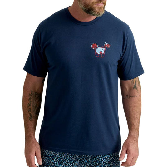 Huk Men’s Wando T-Shirt – cotton-blend performance tee for fishing and outdoor lifestyle