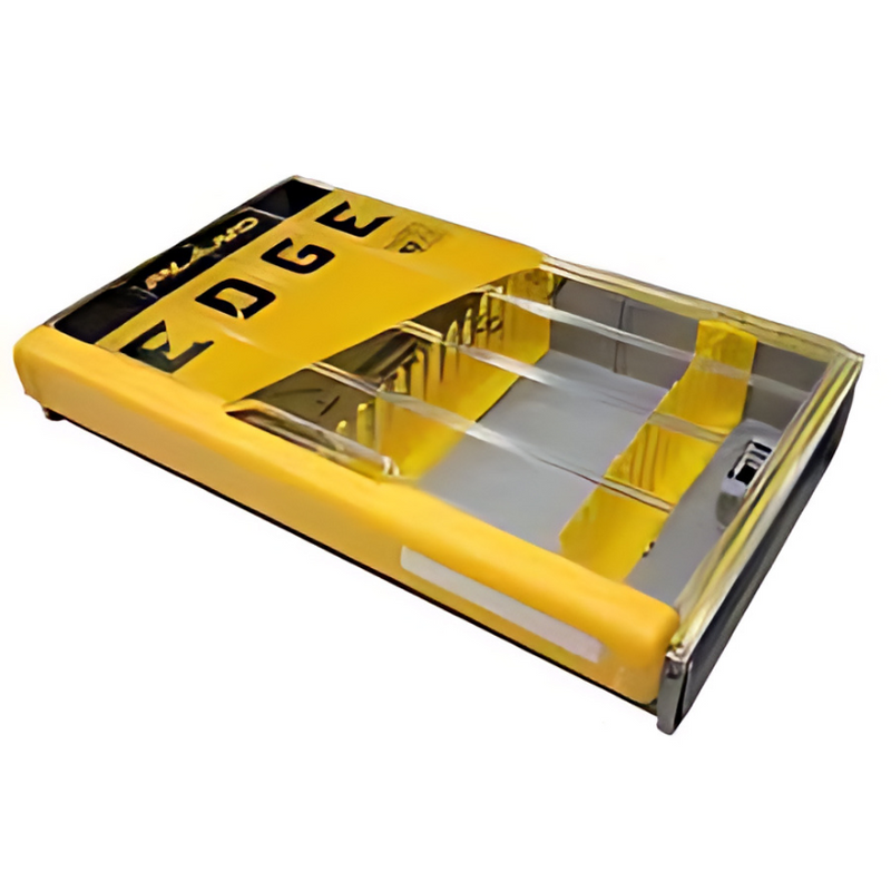 Load image into Gallery viewer, Plano Edge 3700 Spinnerbait Storage Box - 600 - Yellow and Gray