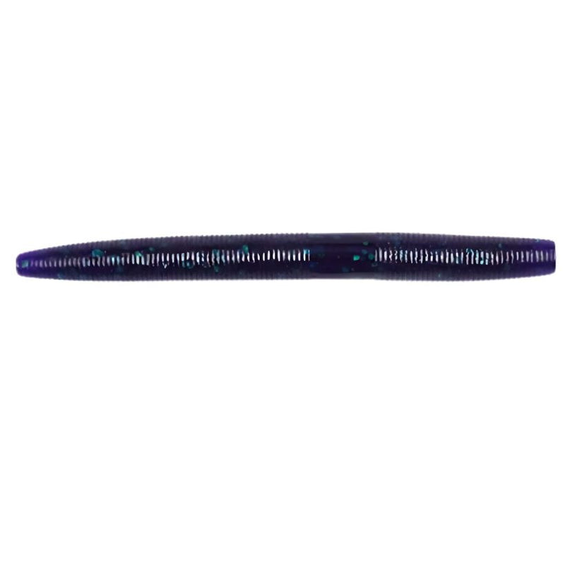 Load image into Gallery viewer, Yamamoto Senko Worms - Plum with Small Emerald Flake