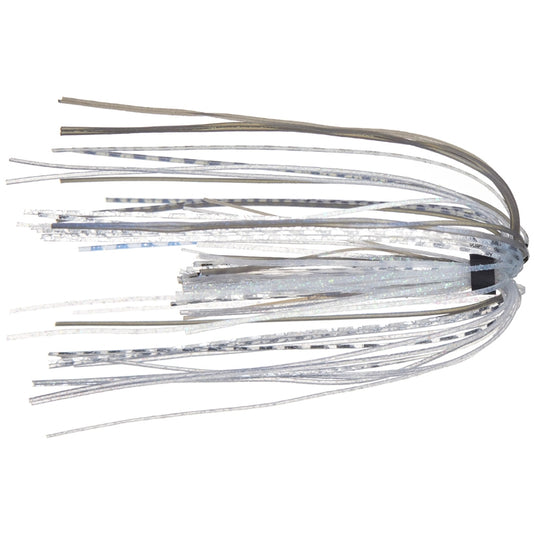 6th Sense Silicone Replacement Skirts in custom color blends for jig and spinnerbait customization.