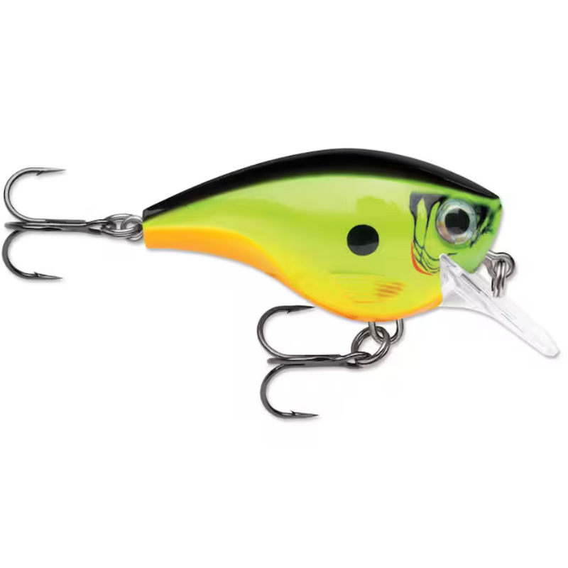 Load image into Gallery viewer, Rapala Balsa Xtreme BX Brat 06 Crankbaits - Chartreuse Shad