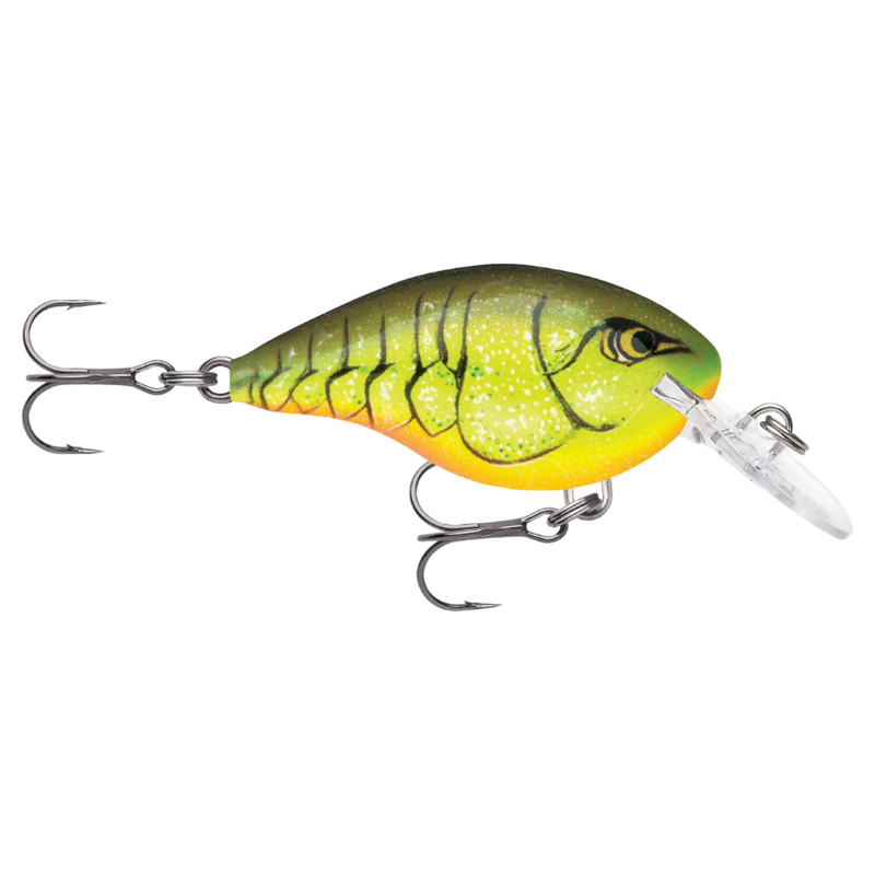 Load image into Gallery viewer, Rapala DT Series Crankbaits - Chartreuse Rootbeer Crawdad