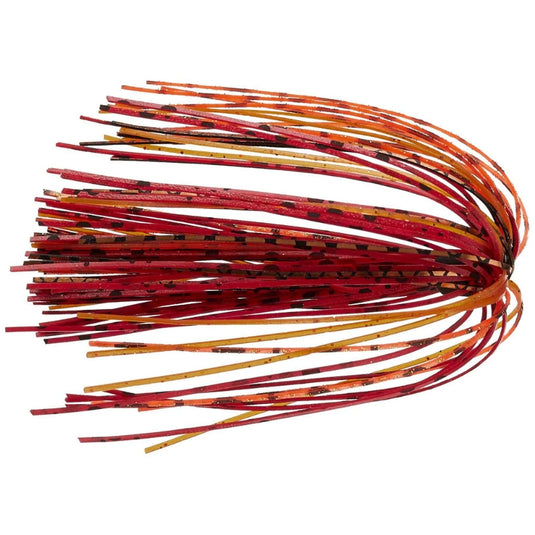 6th Sense Silicone Replacement Skirts in custom color blends for jig and spinnerbait customization.
