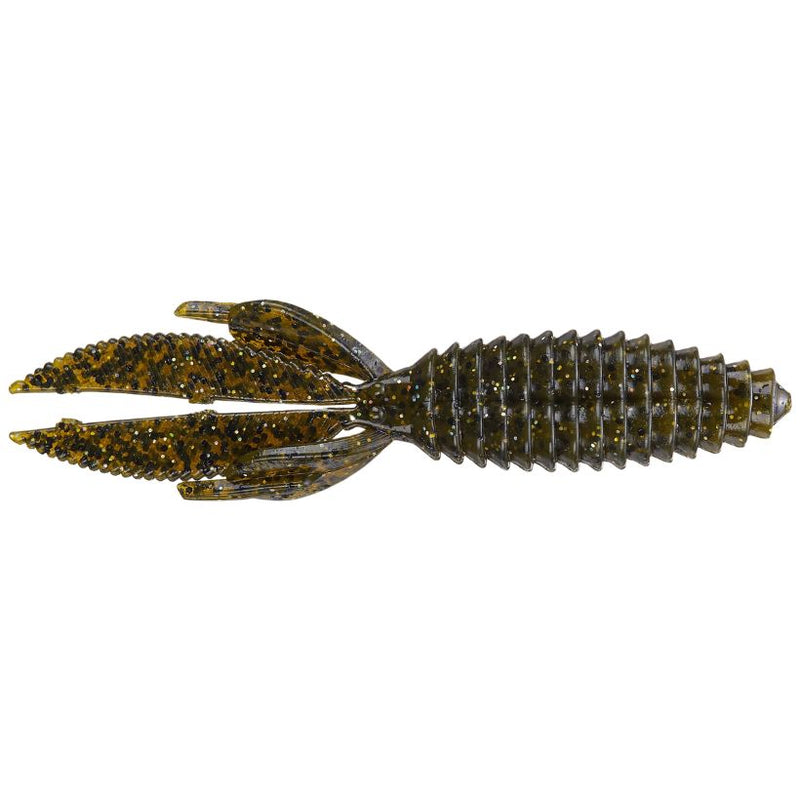 Load image into Gallery viewer, Reaction Innovations Sweet Beaver Creature Baits - Green Pumpkin Magic