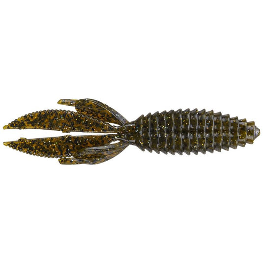 Reaction Innovations Sweet Beaver Creature Baits - Green Pumpkin Magic