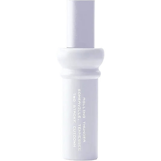 Rolling Thunder Two Stroke Double Reed Cutdown Duck Call - Frost