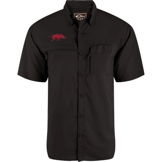Drake Waterfowl Arkansas 8 Shot Short Sleeve Shirt