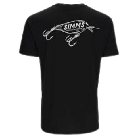 Simms Men's Square Bill T-Shirt - Black