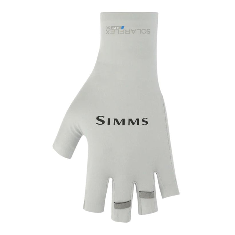 Load image into Gallery viewer, Simms SolarFlex Half-Finger Sunglove - Sterling