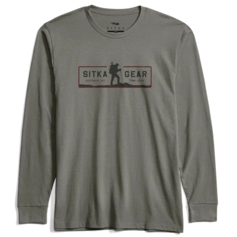 Load image into Gallery viewer, Sitka Trek Long Sleeve T-Shirts - Field Gray