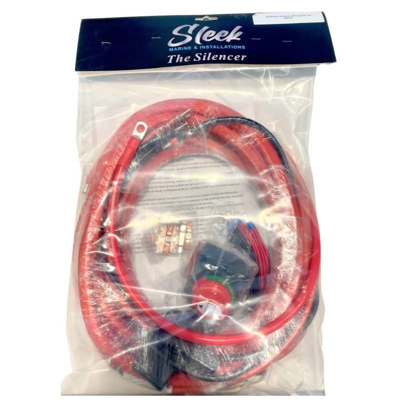 Load image into Gallery viewer, Sleek Marine Silencer Harness Kit - with Easy Install Kit