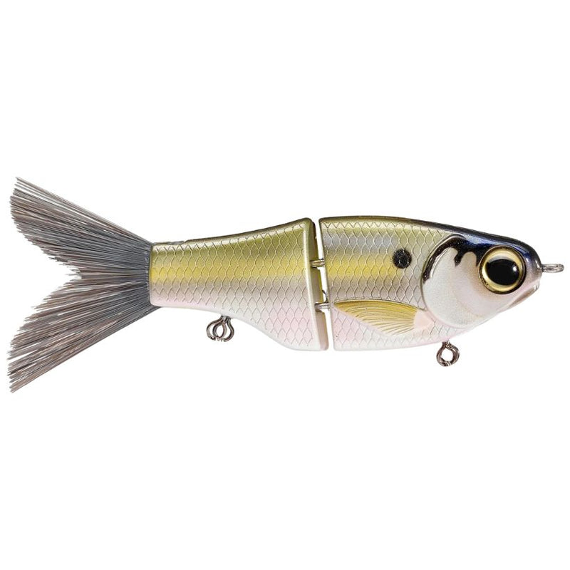 Load image into Gallery viewer, Spro KGB Lil Guy 120 Glide Bait - Platinum Shad