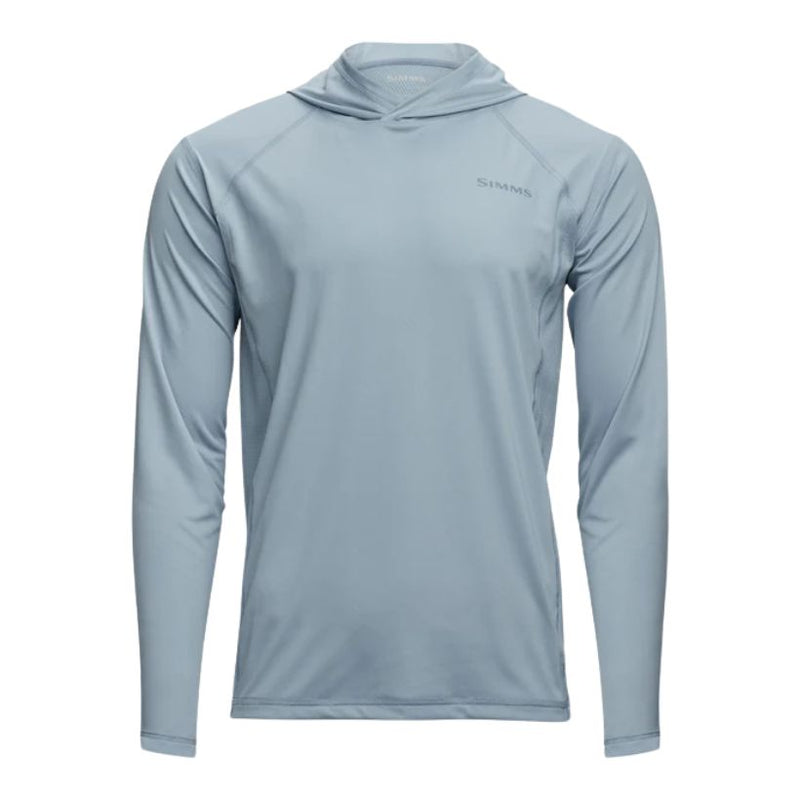 Load image into Gallery viewer, Simms Challenger Solar Hoody with UPF 30+ sun protection and full hood for fishing.