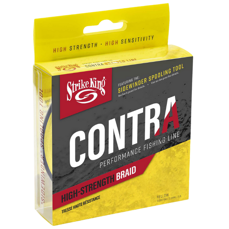 Load image into Gallery viewer, Strike King Contra Braided Fishing Line - Hi-Vis Yellow