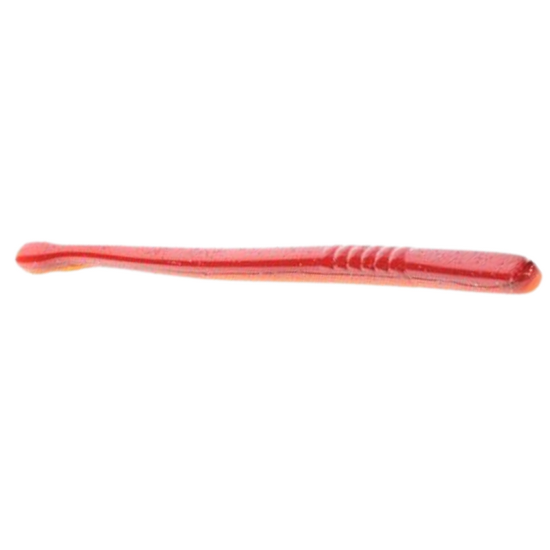 Load image into Gallery viewer, Strike King KVD Perfect Plastics Filler Worms - Fire Crawler