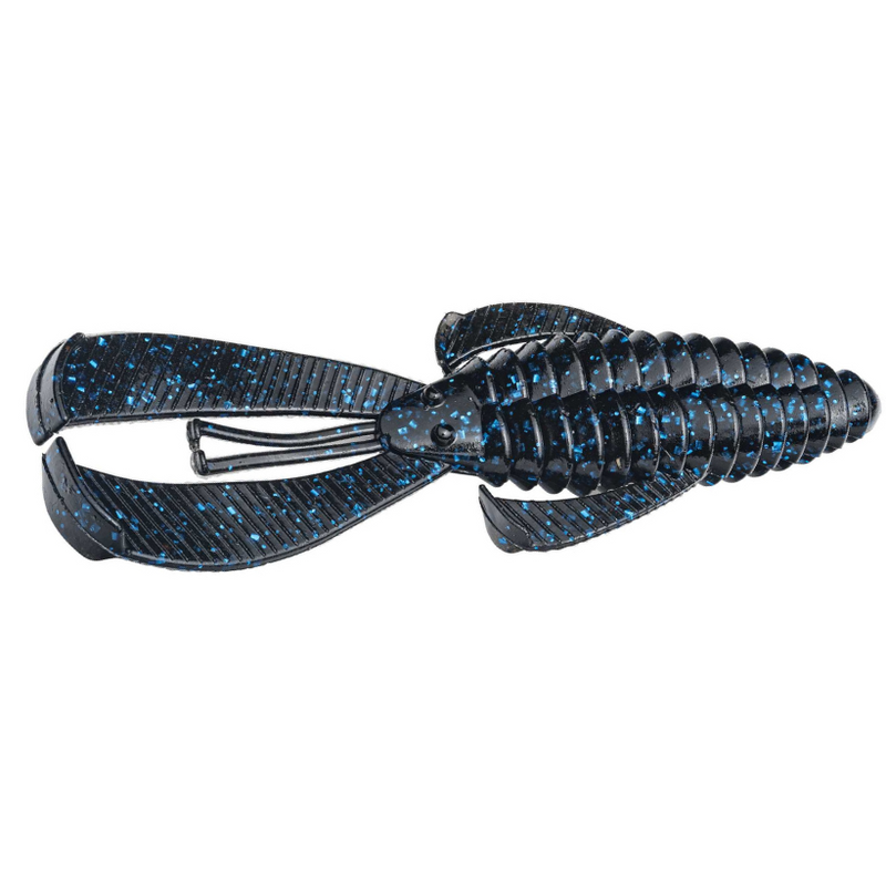 Load image into Gallery viewer, Strike King Rage Bug - Black Blue Flake