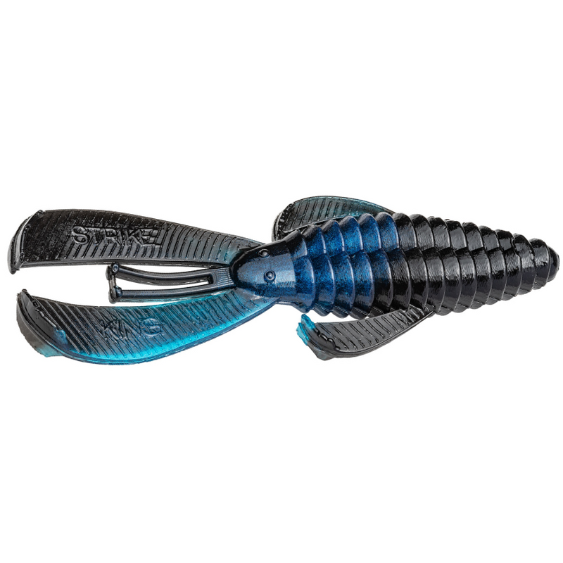 Load image into Gallery viewer, Strike King Rage Bug - Black Blue Swirl