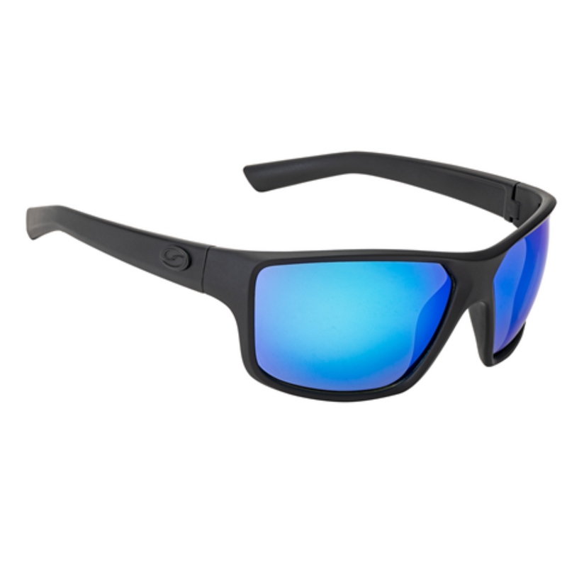 Load image into Gallery viewer, Strike King S11 Optics Clinch Black Frame with Blue Mirror - SG-S11402