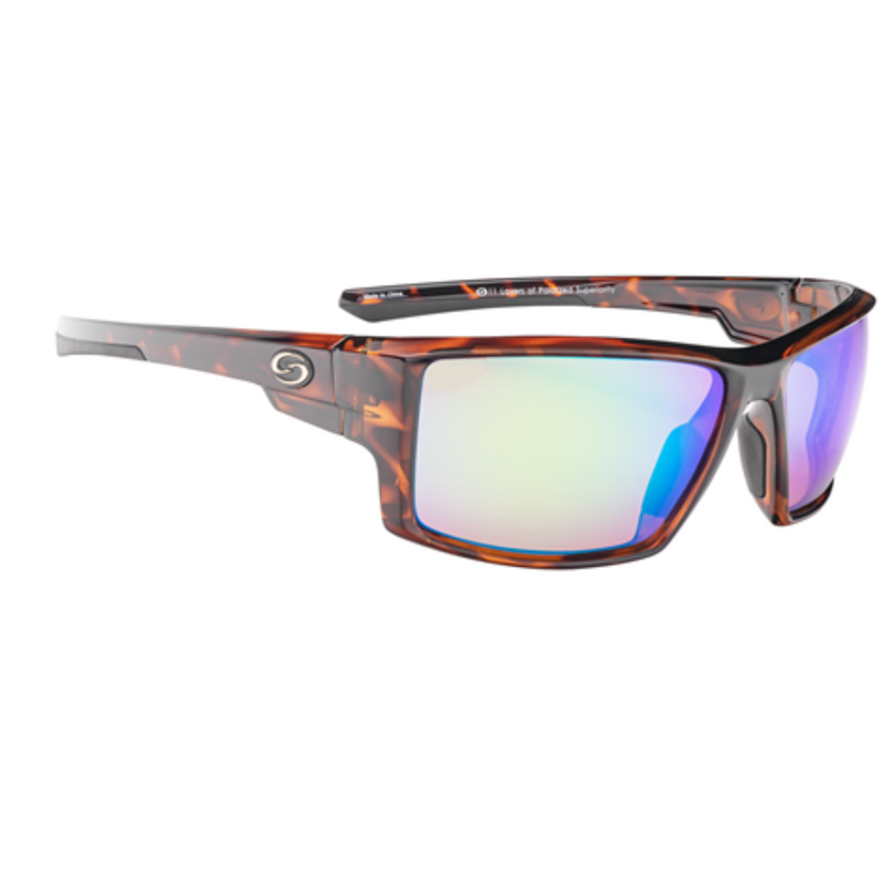 Load image into Gallery viewer, Strike King S11 Optics Pickwick Tortoise Shell Frame with Green Mirror - SG-S1193