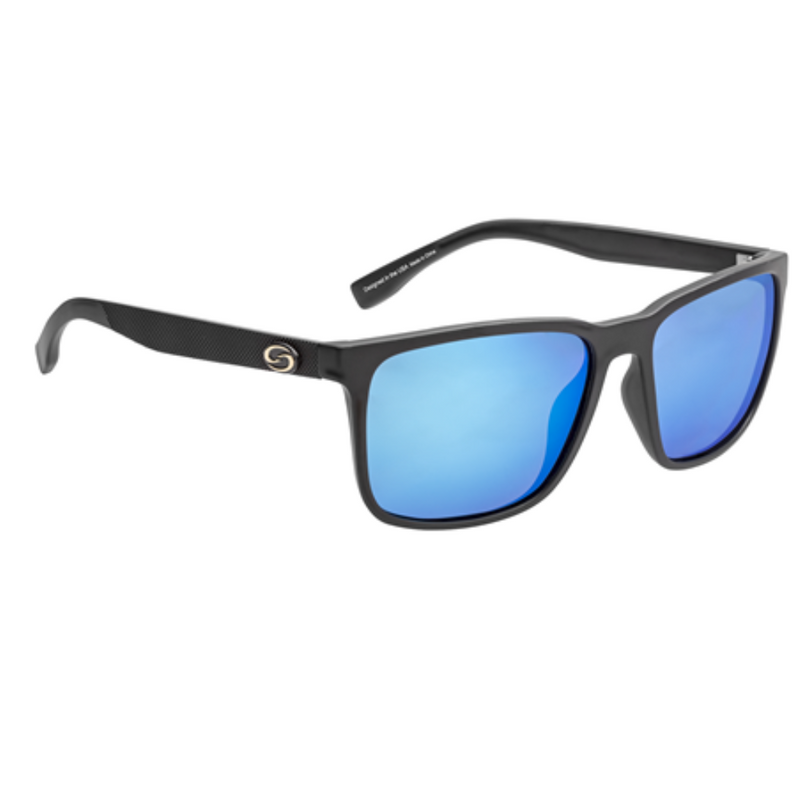 Load image into Gallery viewer, Strike King S11 Optics Rogue Black Frame with Blue Mirror - SG-S1121
