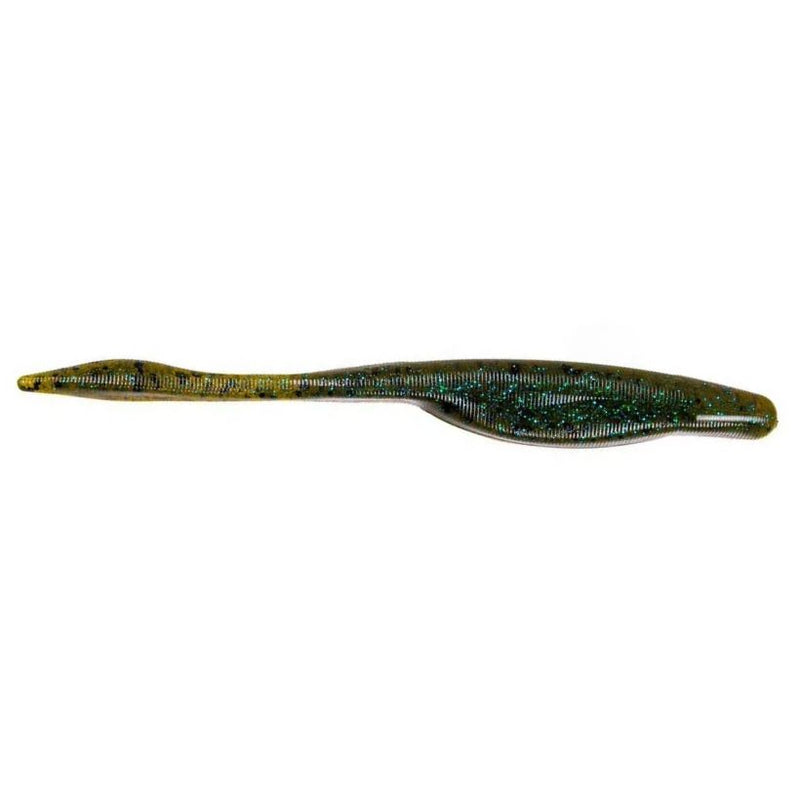 Load image into Gallery viewer, Strike King KVD Perfect Plastic Caffeine Shad - Green Pumpkin Sapphire