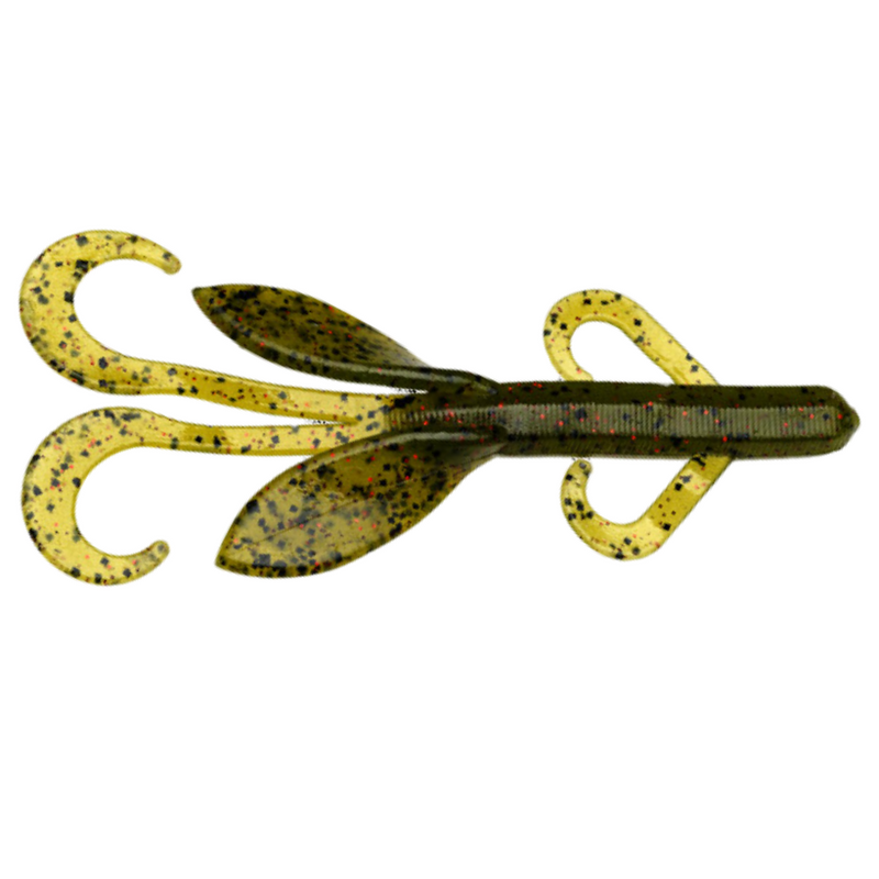 Load image into Gallery viewer, Strike King KVD Perfect Plastics Game Hawg Softbait - Watermelon Seed with Red Flake