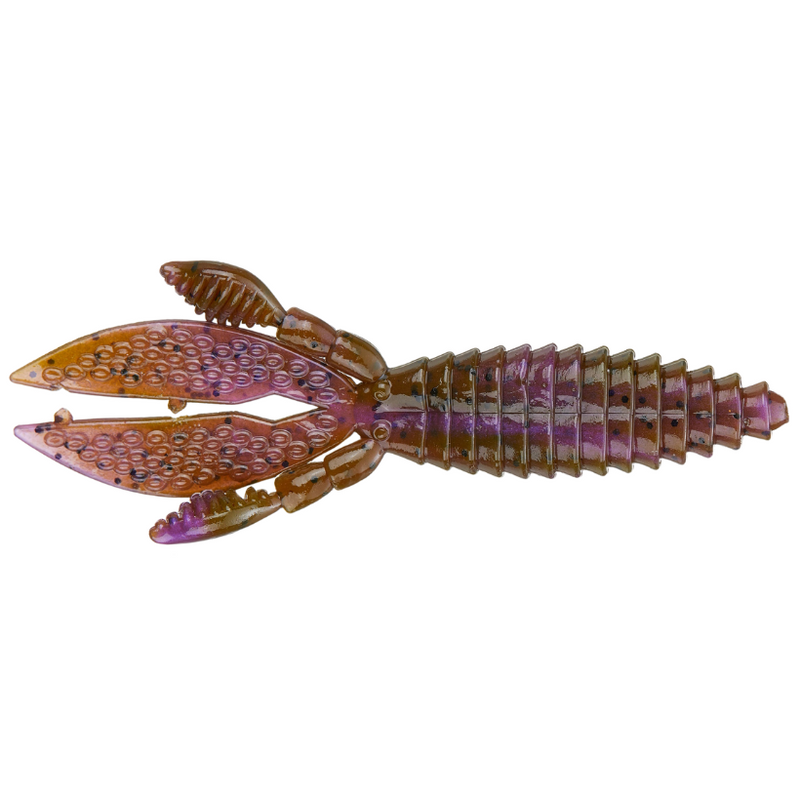Load image into Gallery viewer, Strike King KVD Rodent Creature Baits - Green Pumpkin Purple Swirl