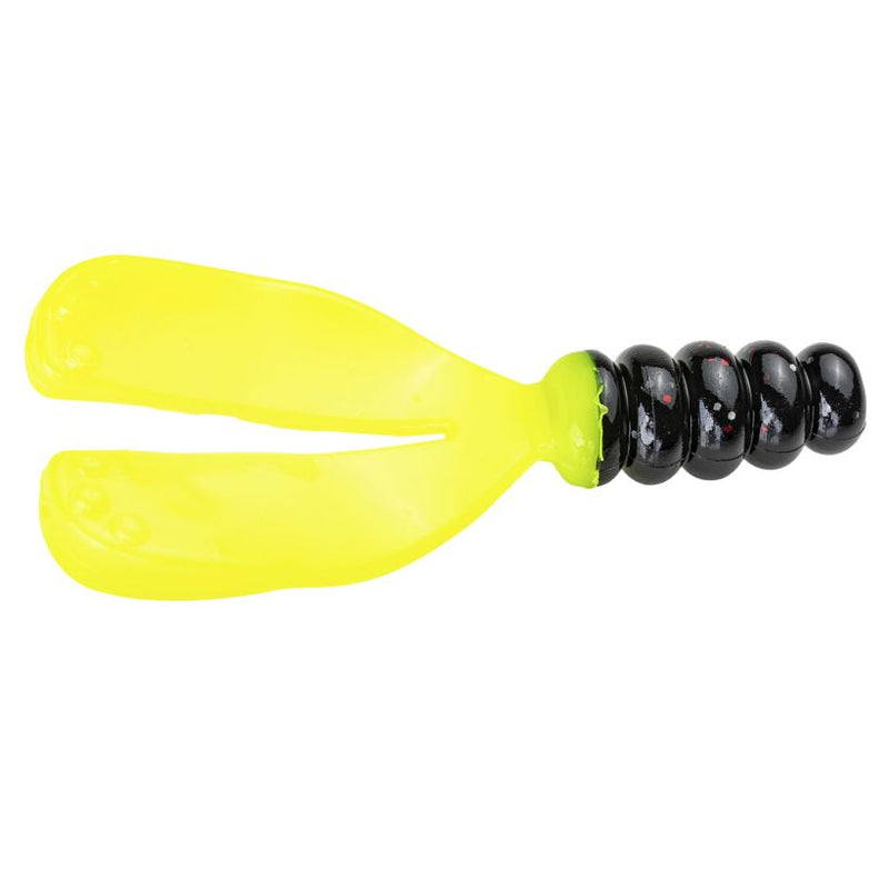 Load image into Gallery viewer, Strike King Mr. Crappie Snap Jack - Tuxedo Black Chartreuse