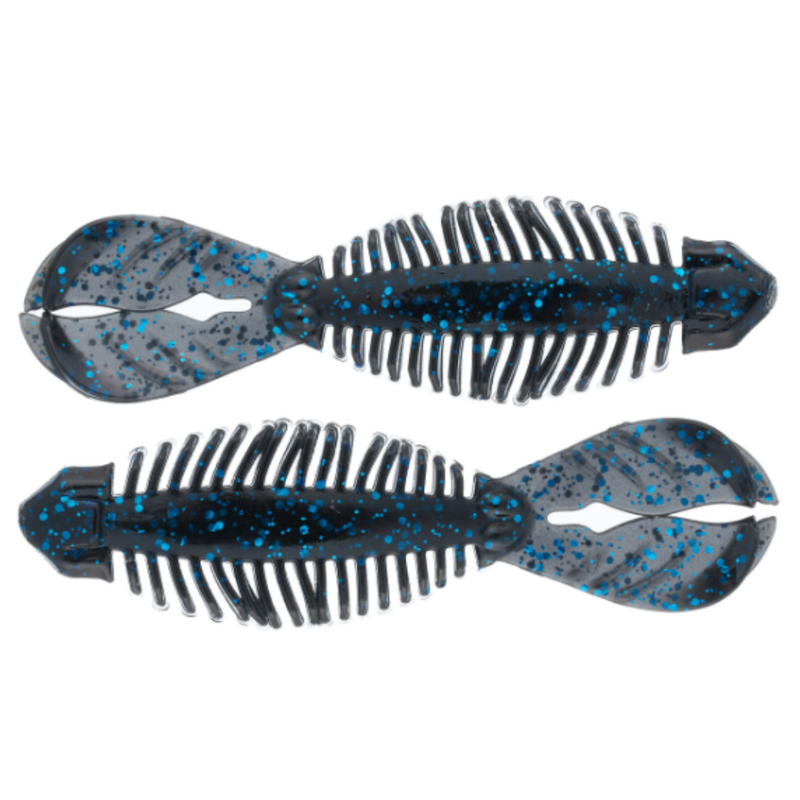 Load image into Gallery viewer, Toad Thumper Craw Gills - Blue Black Flake