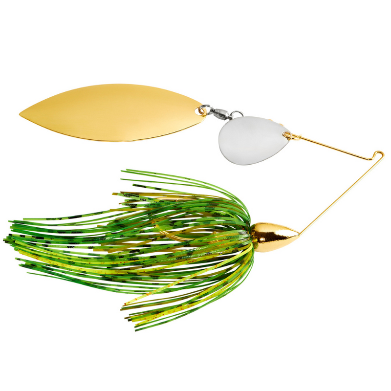 Load image into Gallery viewer, War Eagle Gold Colorado Willow Spinnerbaits - Watermelon