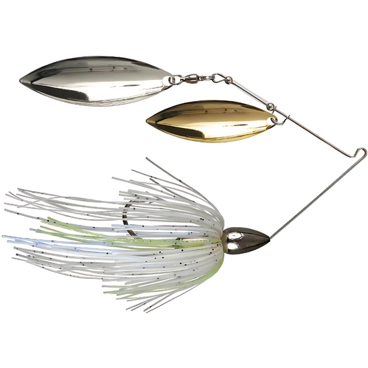 War Eagle Double Willow Spinnerbaits - Blue Pearl Shad