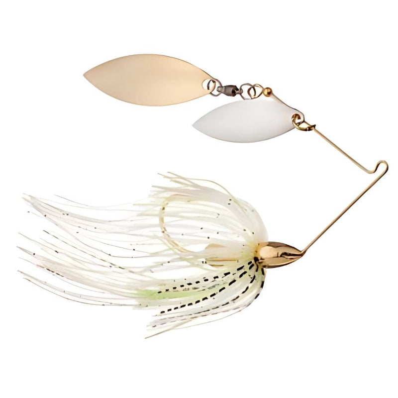 Load image into Gallery viewer, War Eagle Gold Screamin Eagle Double Willow Spinnerbaits - Spot Remover