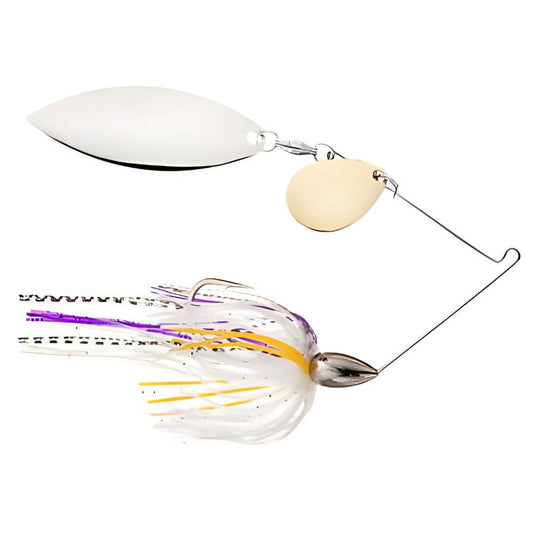 War Eagle Nickel Colorado Willow Spinnerbaits - Sexxy Purple Shad