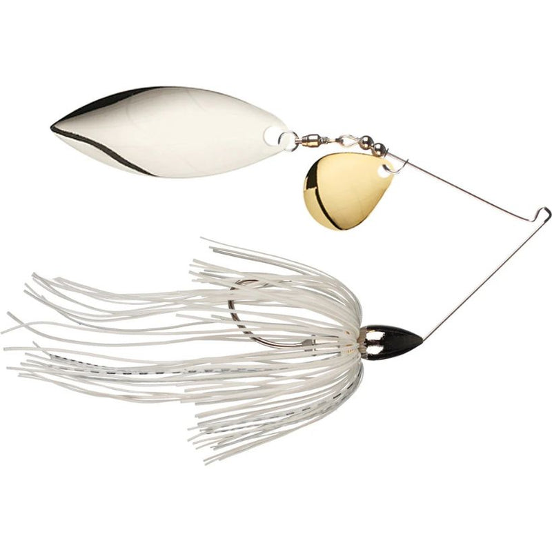 Load image into Gallery viewer, War Eagle Nickel Colorado Willow Spinnerbaits - White Silver