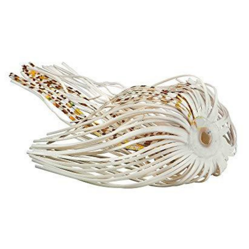Load image into Gallery viewer, War Eagle Replacement Spinnerbait Skirts - White Gold