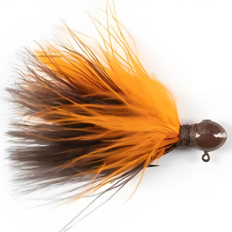 Load image into Gallery viewer, White River Zig Jigs - Brown Orange